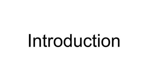 Introduction