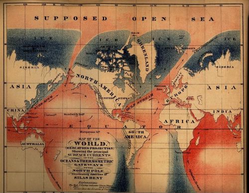 Open Polar Sea - Silas Bent - 1872