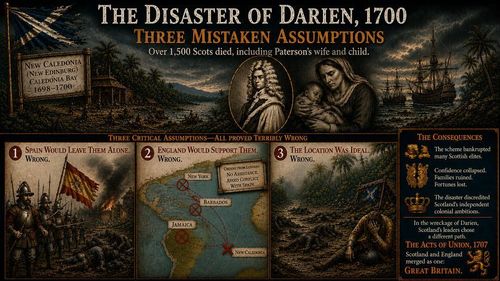 The Disaster of Darien - 1700