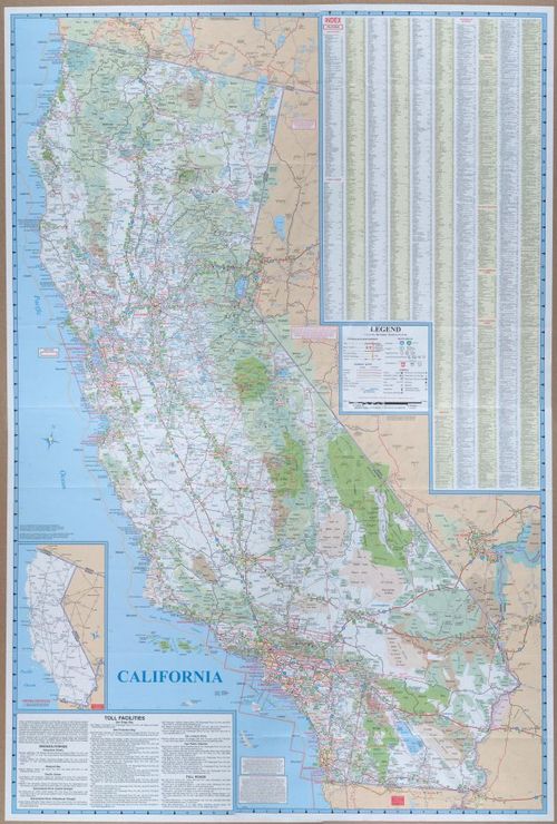 California Paper Road Map - Sanchez