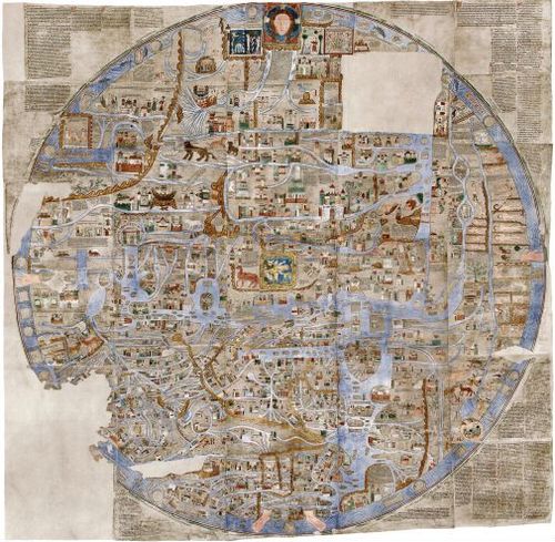 #224 The Ebstorf Mappamundi