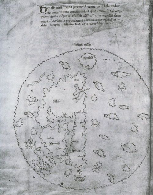 #224.2 Oxford MS 274&nbsp;Prefatory map