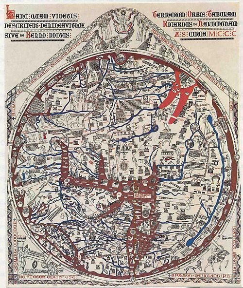 #226 The Hereford Mappamundi
