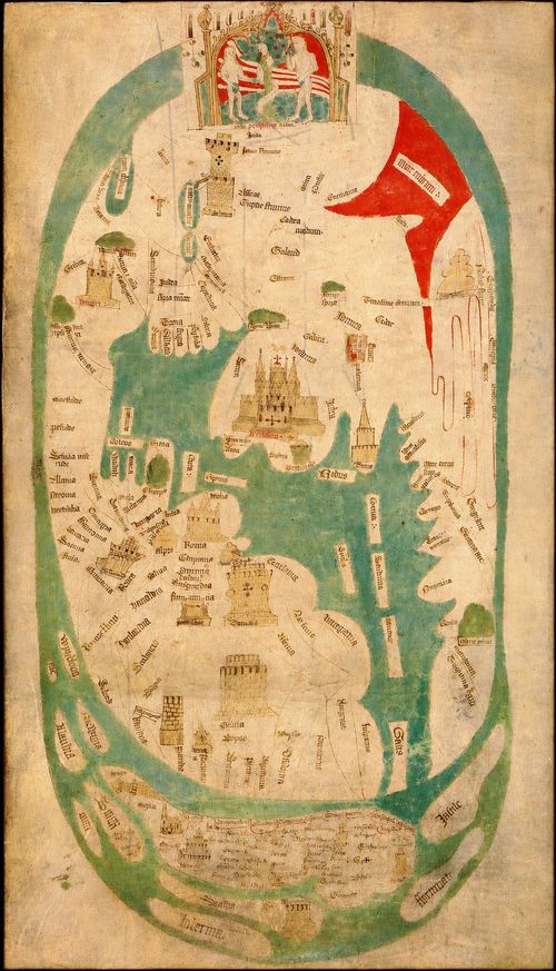 #236.2 Evesham World Map