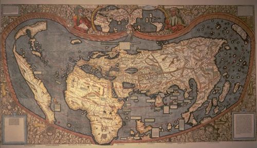 #310 Martin Waldseemuller World Map
