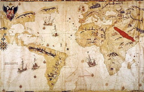 #338 Juan Vespucci World Map