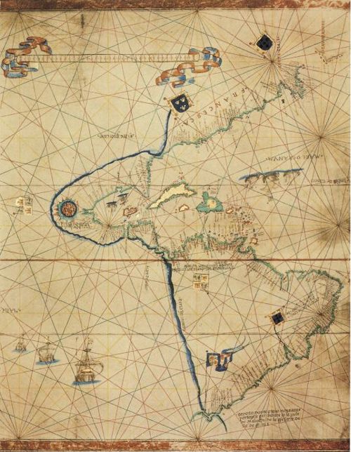 #340 Maggiolo World Map