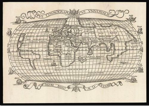 #355 Joachim Von Watte,&nbsp;Typus Cosmographicus Universalis