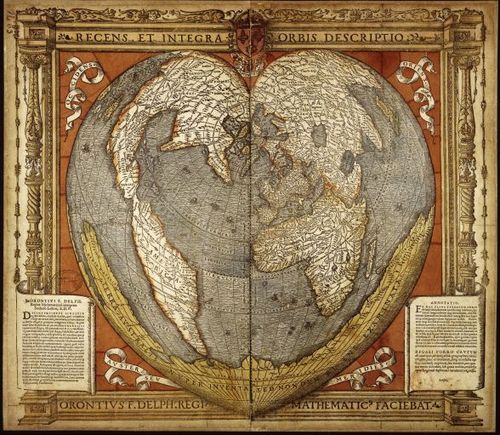#356 Oronce Fine World Maps