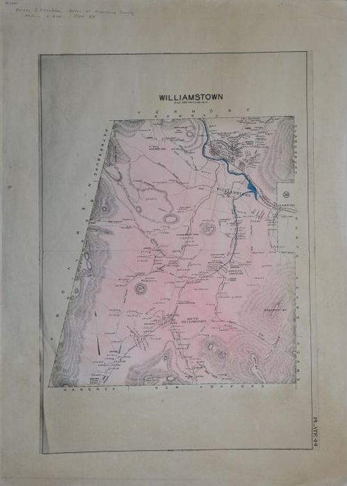 1894 Map of Williamstown Higher Quality