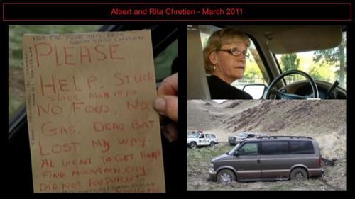 Rita & Al Chretien - 7 weeks in a van