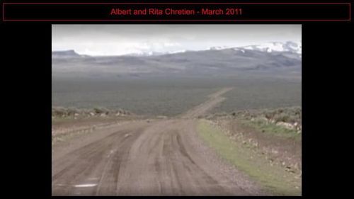 Rita & Al Chretien - going back to their intended route