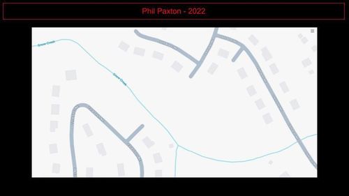 What the maps website says today