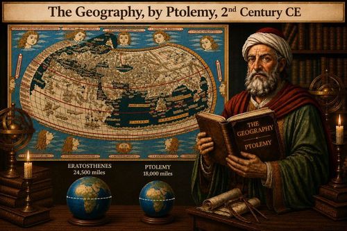 The Geography of Ptolemy - 2nd Century CE
