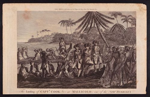 The Landing of Captain Cook at Mallicolo