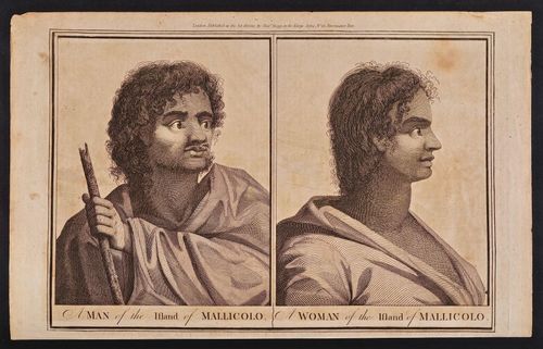 A Man of the Island of Mallicolo / A Woman of the Island of Mallicolo
