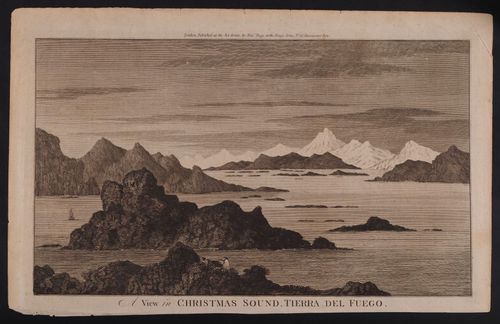 A View in Christmas Sound, Tierra del Fuego