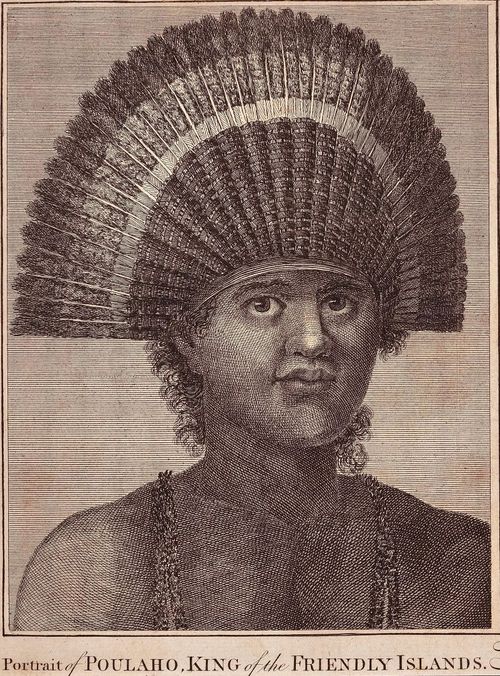 Portrait of Poulaho, King of the Friendly Islands