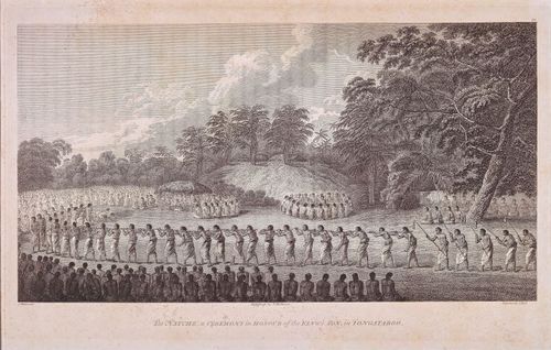 The Natche, a Ceremony in Honour of the King's Son, in Tongataboo