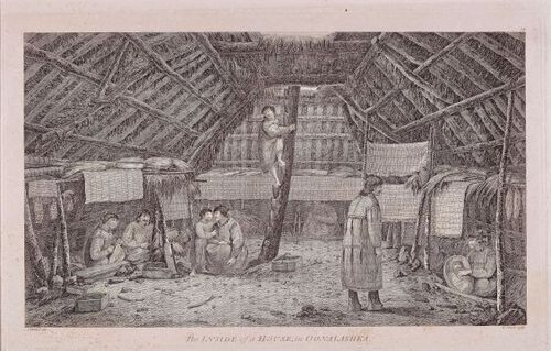 The Inside of a House, in Oonalashka
