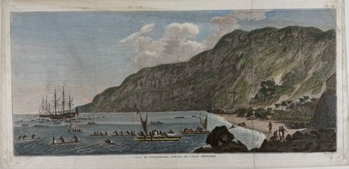 Vue de Karakakooa, Partie de L'Isle Owhyhee