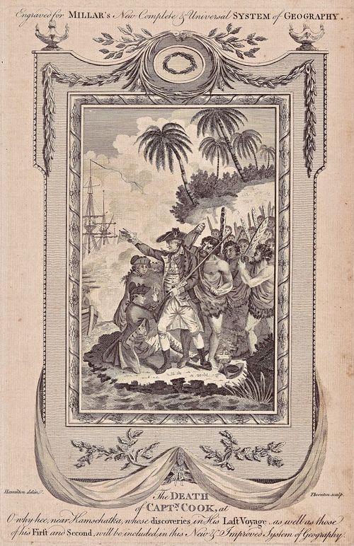 The Death of Captain Cook, at Owhyhee