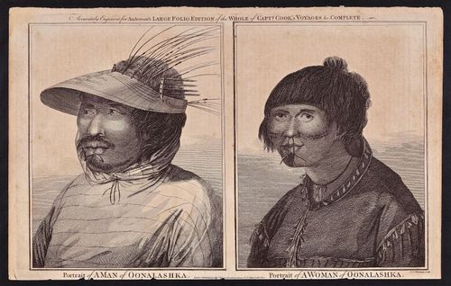 Portrait of A Man of Oonalashka / Portrait of A Woman of Oonalashka